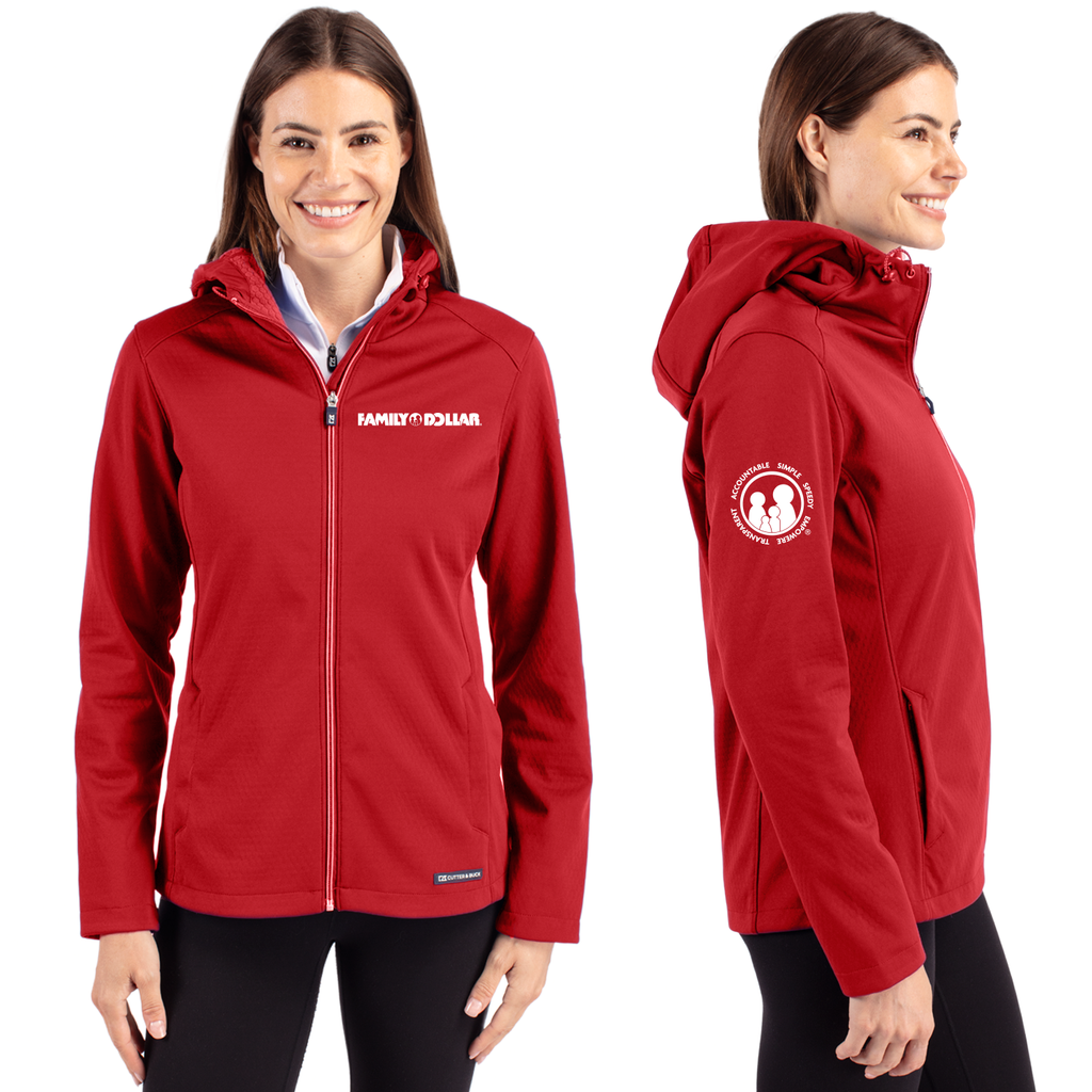 Evoke Softshell Recycled Full Zip Womens Jacket