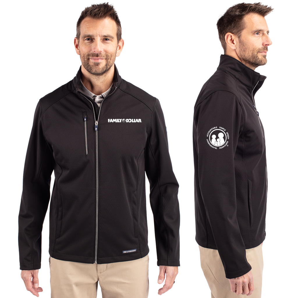 Evoke Softshell Recycled Full Zip Mens Jacket